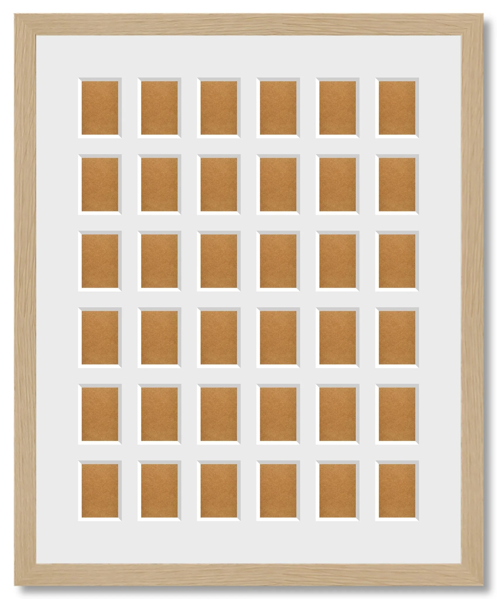 Instax Frame for 36 Mini Instax Photos - Oak Frame - Image 3