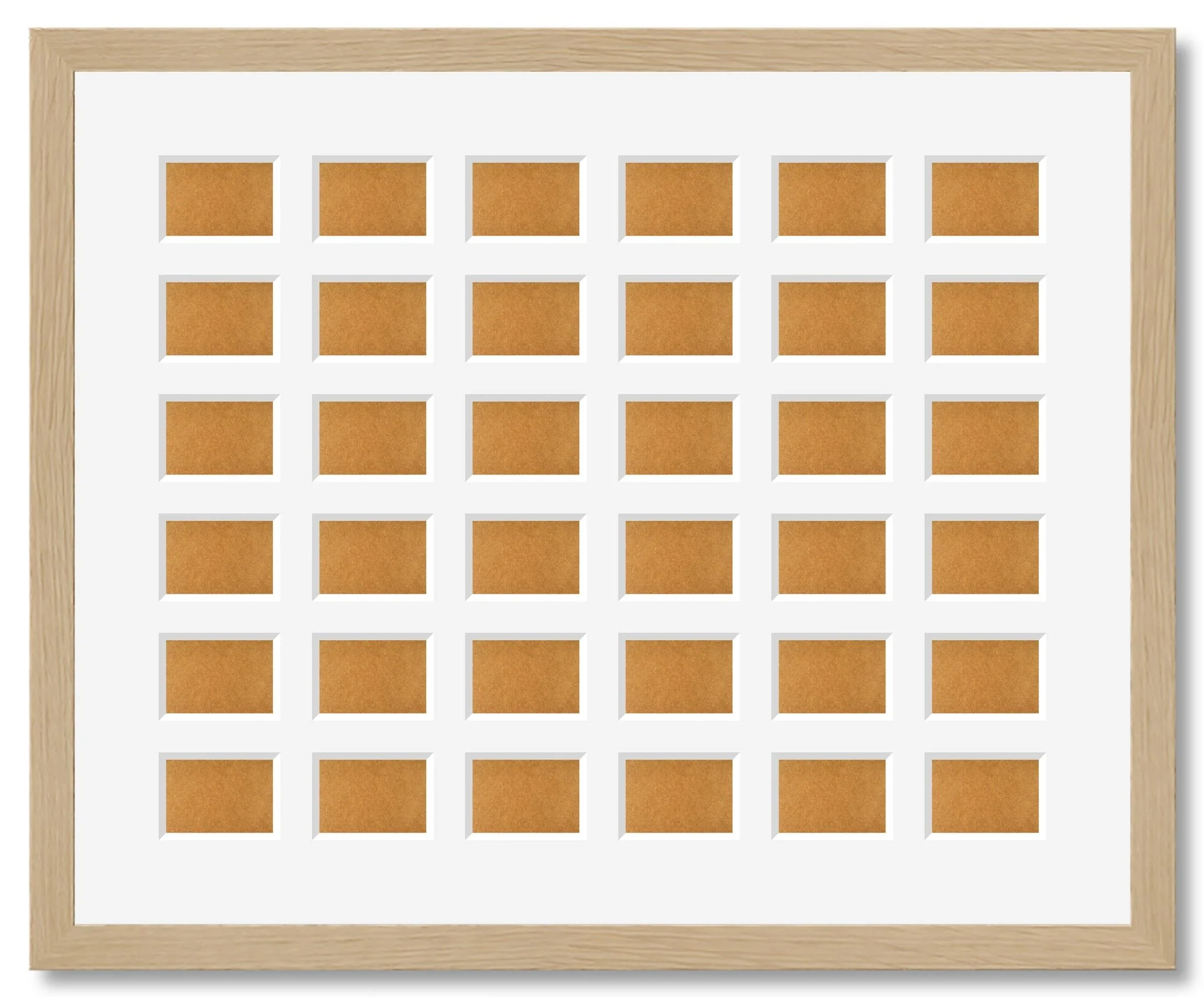 Instax Frame for 36 Mini Instax Photos - Oak Frame - Image 4