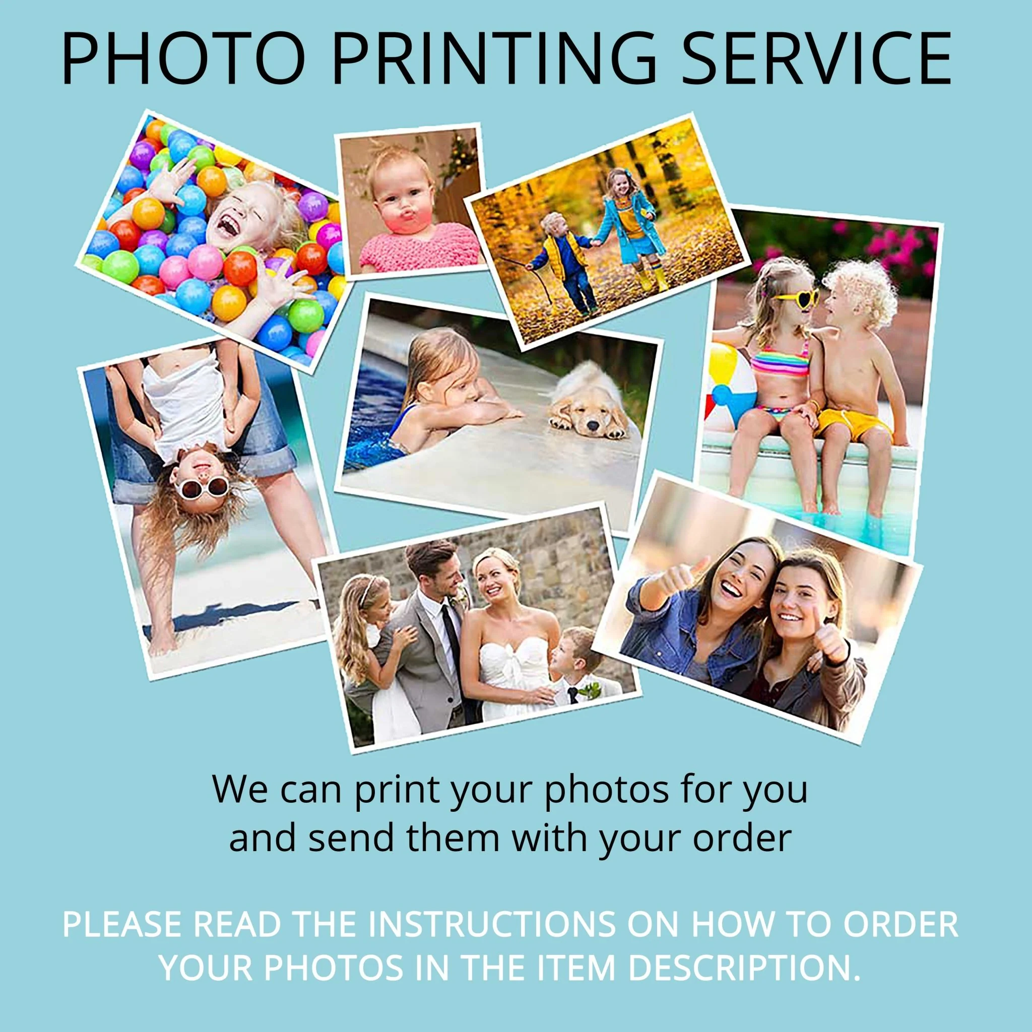 Large Multi Photo Frame Holds 52 4"x4" Instagram Size Photos in a 30mm Oak Veneer Frame - Image 5