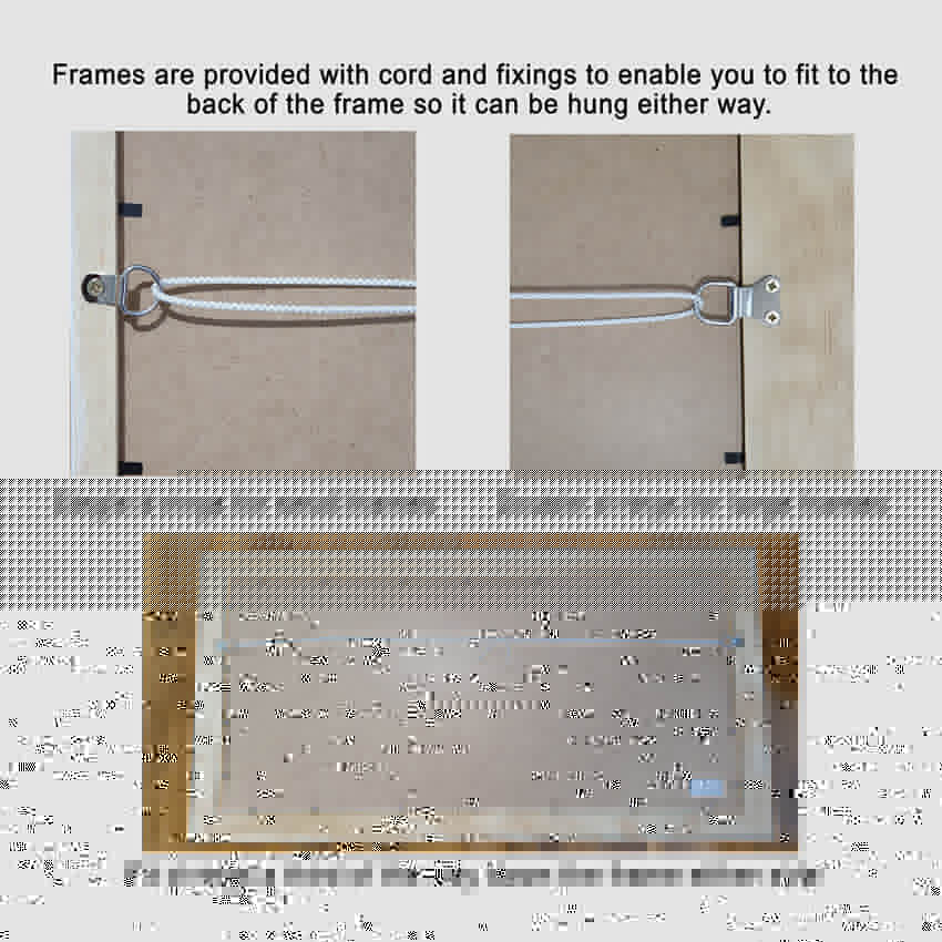 Multi Photo Frame to Hold 8 - 7"x5" photos in a Grey Wood Frame - Image 7